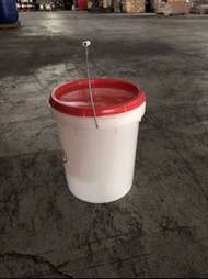水桶 蓄水桶 儲水桶 廚餘桶 密封桶 儲物桶 防漏桶 食用容器 百寶桶 9成新 可完全密封 20L 20公升 2手 含蓋