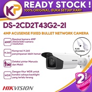 Hikvision DS-2CD2T43G2-2I 4MP ACUSENSE FIXED BULLET IP CAMERA Official