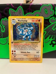 PTCG 1999 美版 Base Set 1st Edition怪力 8/102 