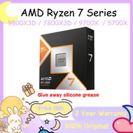 AMD Ryzen 7 9850X3D / 9800X3D / 7800X3D / 9700X / 5700X CPU Processors(Provide three-years warranty 