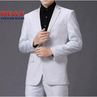 Men's Slim Fit Formal Non-Formal Blazer Jacket Graduation Work Blazer Jacket for Weddings Casual Dis
