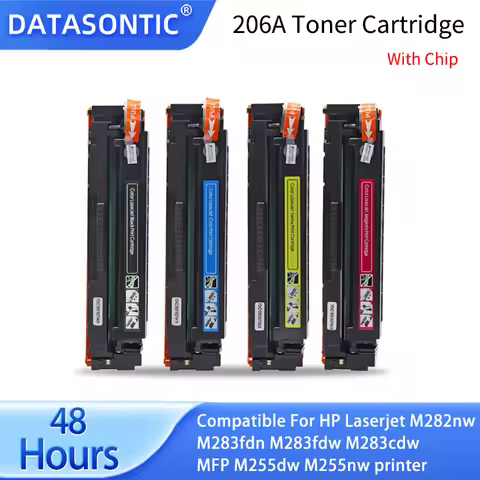 M283fdw toner cartridge compatible with HP 206a toner cartridge Color LaserJet Pro MFP M283fdn M282n