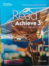 Read to Achieve 3 Hong Kong Second Edition