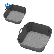 2 Pcs Silicone Liners for   FN101GY Air Fryer Reusable Air Fryer Pot Oven Liners Deep Fryer Parts A