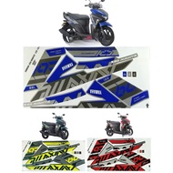 (6) EGO AVANTIZ BODY COVER STICKER STRIPE COVER SET (6) BLUE GREEN RED AVANTIZ 125 YAMAHA AVANTIZ125