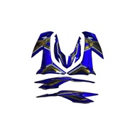 RSX150 BLUE GOLD COVERSET