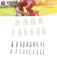 CHINK 2 Set Connector Pin Set, Electronic 2 Pin Controller Plug Connector, Portable Lightweight Fema