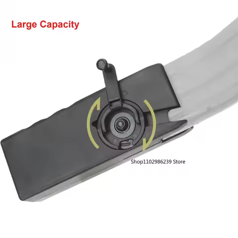 6mm BBS Speed Loader 1000 Capacity Plastic BB Storage Box for M4 Hand Crank Magazines Quick Loader A