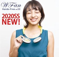 ◎日本販賣通◎(代購)W FAN 2020新款 頸掛式 五扇葉行動風扇 免手持 頸掛式 穿戴式 風扇 方便活動