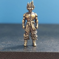 Brass Dragon Ball Goku Vegeta Gohan Kacarot Large Size Figure Anime Peripheral Landscaping Ornament 