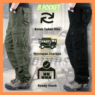 Seluar lelaki Seluar cargo lelaki Seluar kargo lelaki Cargo pants men hiking pants seluar kerja lela