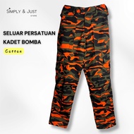 Seluar Uniform Kadet Bomba/Seluar Celoreng/Uniform Persatuan