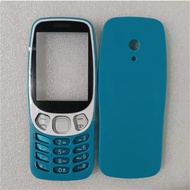 Full Complete Mobile Phone Housing Cover Case +English Keypad For Nokia 3210 4G (2024) Replacement