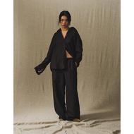 AIMER-Wide Leg Trousers