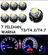 LAMPU INDIKATOR PANEL AC SPEEDOMETER T4 T4.2 T4.7 SUPER BRIGHT