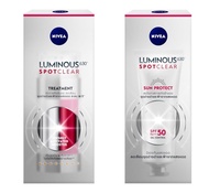 NIVEA | Luminous 630 Set (Spotclear Treatment 30ml + Sun Protect SPF50+++40ml)