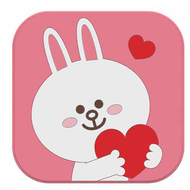 LINE FRIENDS - brown bear Silicone cartoon Wireless charger fast charging base portable wi