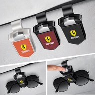 Car Sun Visor Glasses Holder Sunglasses Case Eyeglasses Clip For Ferrari 308 GT4 328 GTB GTS F355 36