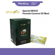 SPOONS Super Premium HEVCO Special Formula Hot Extracted Extra Virgin Coconut Oil (5ml X 40 Sachet, 