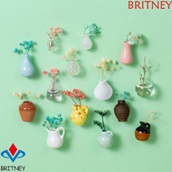 BRITNEY Mini Vase Fridge Magnets, Unique Decorative Vase Refrigerator Magnet, Creative Handmade Smal