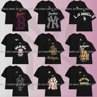 M L B T-Shirt Many Models Hot Trend 2024 Unisex Loose Form 100% cotton 2-Way Stretch Fabric - Full T