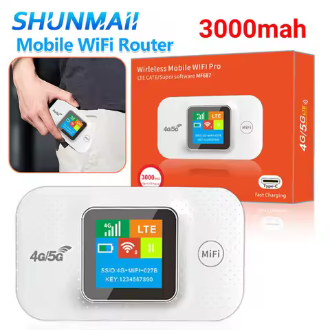 MF687 4G LTE Mobile WiFi Router 150Mbps Modem Router Asian/European Version Wireless Internet Router