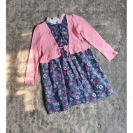 Girls' dress LD 74 PJ 64 size 7 - 8 years (minus use)