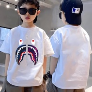 【220G 100%Cotton】 NELLY Cool Kids T Shirt For Boys 3yrs-14yrs Baju Budak Lelaki Fashion Tees QQ87