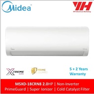 MIDEA 2.0HP R32 Xtreme Dura Air Conditioner MSXD-18CRN8/ Penyaman Udara / 冷气机 [5+2 Years Warranty]