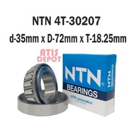 NTN 4T-30207 ( 35 x 72 x 18.25 ) 100% ORIGINAL Made In JAPAN Tapered Roller Bearings 4T 30207