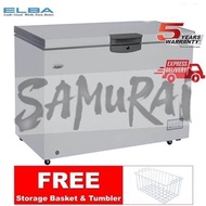 ELBA CHEST FREEZER 410L EFF4132E(GR) 冷藏箱 PETI SEJUK BEKU