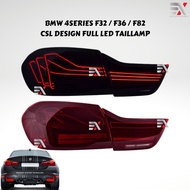 BMW 4SERIES F32 / F36 / F82 LED TAIL LAMP - CSL DESIGN - SCANNING WELCOME MODE - RUNNING SIGNAL
