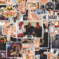 HP 100PCS Cute Vk Adrenaline Rush Stickers Aesthetic Stickers Waterproof Stickers Adhesive Stickers 