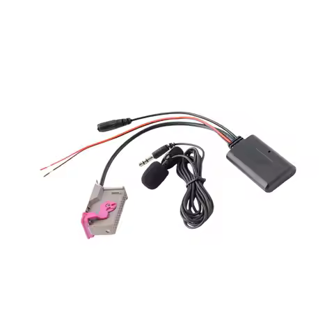 Car Bluetooth 5.0 Audio Adapter 32Pin for Audi A3 A4 A6 A8 Rns-E with Mic