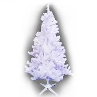 [特價]摩達客 台製7尺豪華型夢幻白色聖誕樹 裸樹(不含飾品不含燈)
