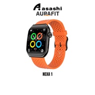 AURAFIT Nexa 1 Smart Watch - Black (1Y)