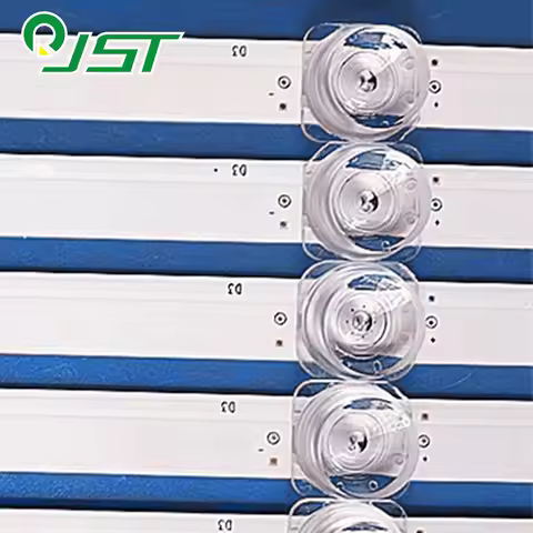 100% New 10pcs/Kit LED Strips for 65 TV SJ.XS.D6500501-3030AS-M 1.14.MD650088 220922 HD65U20-XST10*5