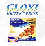 Gloxi Heiter 7 Height Enhancer Health Drink 30 Vials per box