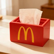 M Letter Creative Paper Storage Box 3D Printing Sinking Desktop Tissue Box Unique Home Decoration Or