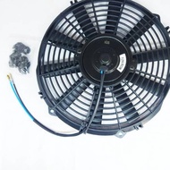 * KIPAS radiator AC MOBIL Extra fan HISAP-TIUP rangka Baco 10" 10 inch Merk NIS 12V untuk tambahan k