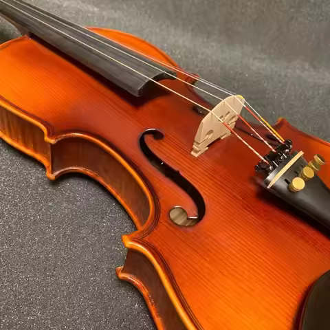 Strad style SONG Brand master violin 4/4.flames back，powerful sound #14738