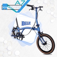 ‍️ Singapore - Ethereal A7 Trifold Folding Bike – Ultra Lightweight 10.5KG, Shimano 7-Speed, Rust-Re