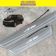 Vemart Perodua alza 2022 car door sill plate side step led alza new alza