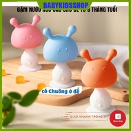 Baby teether, soft-headed silicone dice, rattle toy for babies from 3 months old