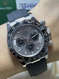 👑🤴🏻低調貴氣 陶瓷圈 白金灰面膠帶 勞力士 Rolex 116519ln 2018年卡 Fullset