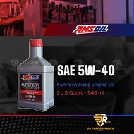 Amsoil European Fully Synthetic Engine Oil Lubricant 0W20 0W40 5W30 Amsoil 5W40 Minyak Hitam Engine