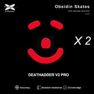 X-Raypad Obsidian Skates For Deathadder V3 PRO 2 sets xraypad skates M Glide Feet
