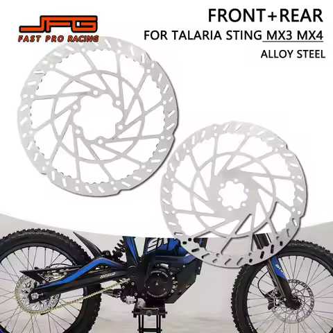 Brake Disc For MX3 MX4 Set Motorcycle Accessories Rear Front Brake Disc For Talaria Sting MX3 MX4 El