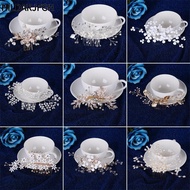 HILDARJFGH Bridal Hair Comb Jewelry Hair Accessories Crystal Peals Hair Ornaments