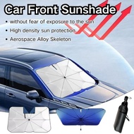 (Front Windshield) OEM Custom Fit Car Front Windscreen Cover Myvi Bezza Axia Alza Aruz Cermin Besar 